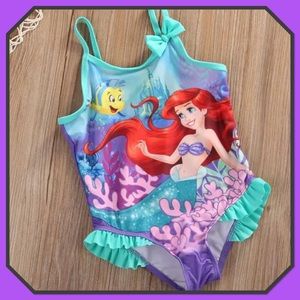 🧜🏿‍♀️NWT🧜🏿‍♀️”Little Mermaid” Swimsuit 🧜🏿‍♀️